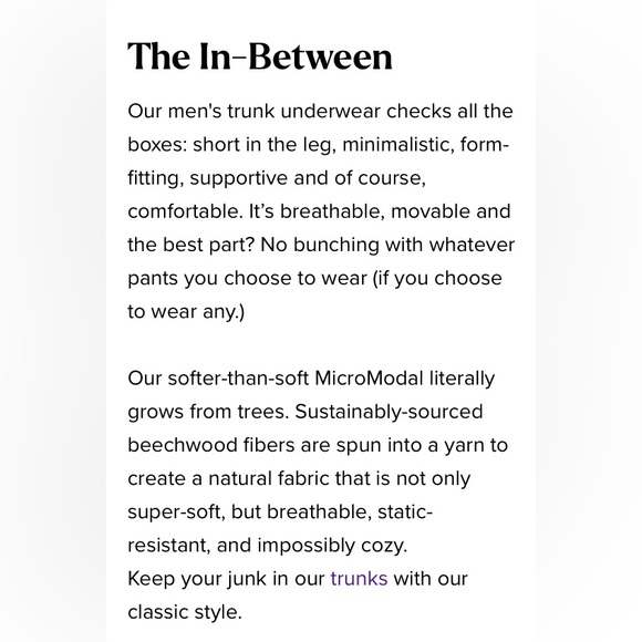 MeUndies Men’s Trunks -(NEW) smiley face style! Super soft comfortable underwear - Picture 3 of 5